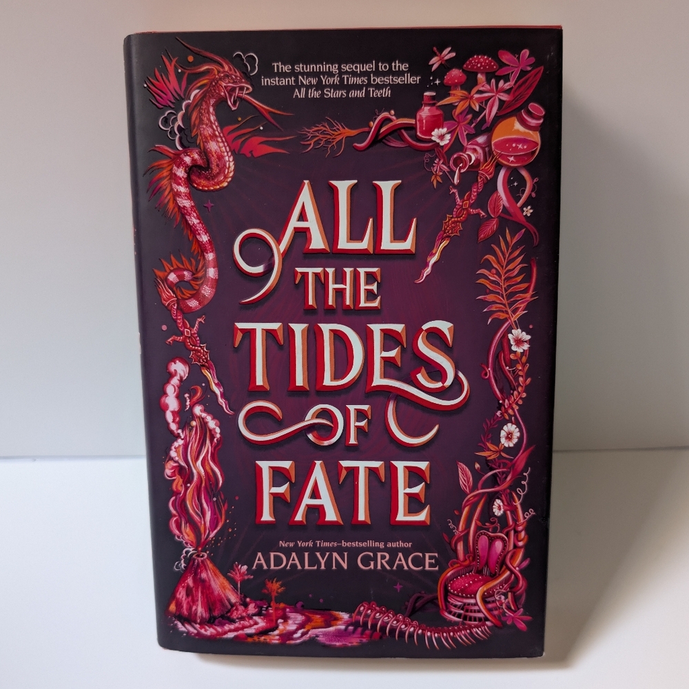 All the Tides of Fate By Adalyn Grace. Hardcover Book